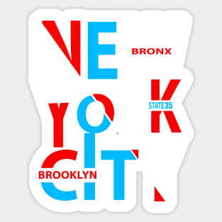 New York City Sticker